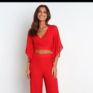 Petal & Pup Kalina TOP ONLY - Red